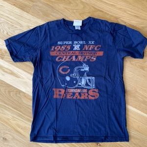 Chicago Bears 1985 Super Bowl Champs T-Shirt sz M